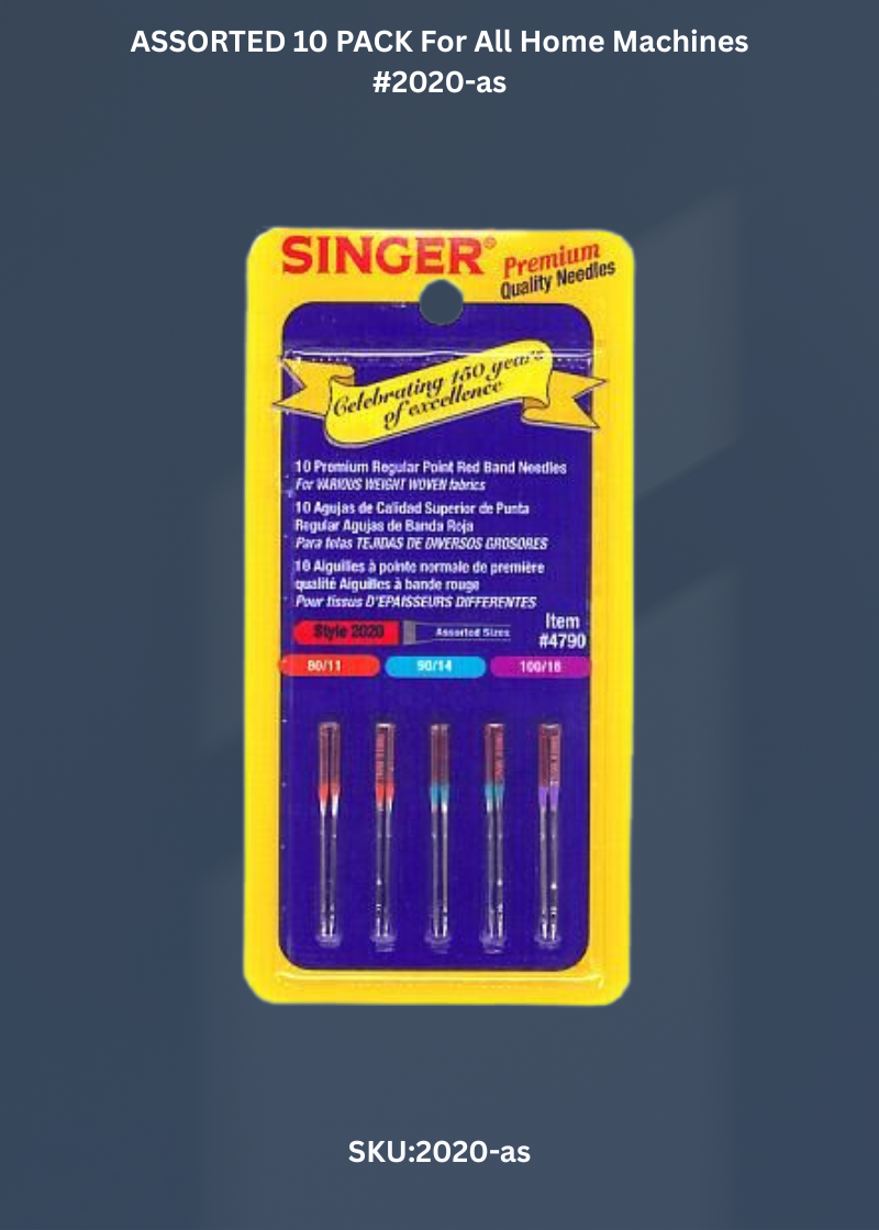 ASSORTED 10 PACK For All Home Machines #2020-as