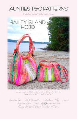 Aunties Two Patterns Bailey Island Hobo