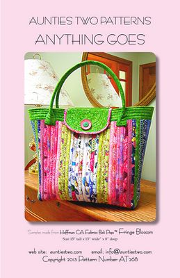 Aunties Two Patterns Anything Goes (Bag)