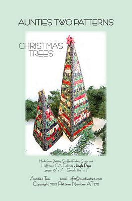 Aunties Two Patterns Christmas Trees