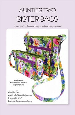 Aunties Two Patterns Sister Bags Pattern