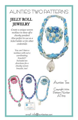 Aunties Two Patterns Jelly Roll Jewlery