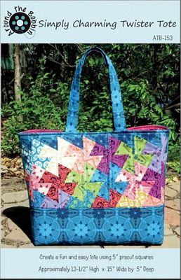 Around the Bobbin Simply Charming Twister Tote