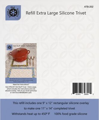 Around the Bobbin Hot Stuff Refill Extra Large Silicone Trivet