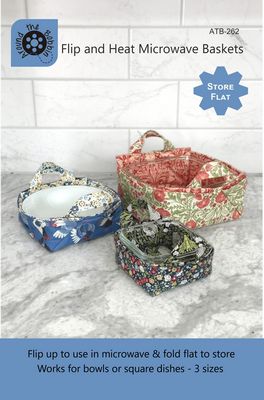 Around the Bobbin Flip & Heat Microwave Baskets