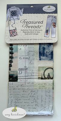 Colonial Patterns Inc. Collage Fabric Panel - Around the World