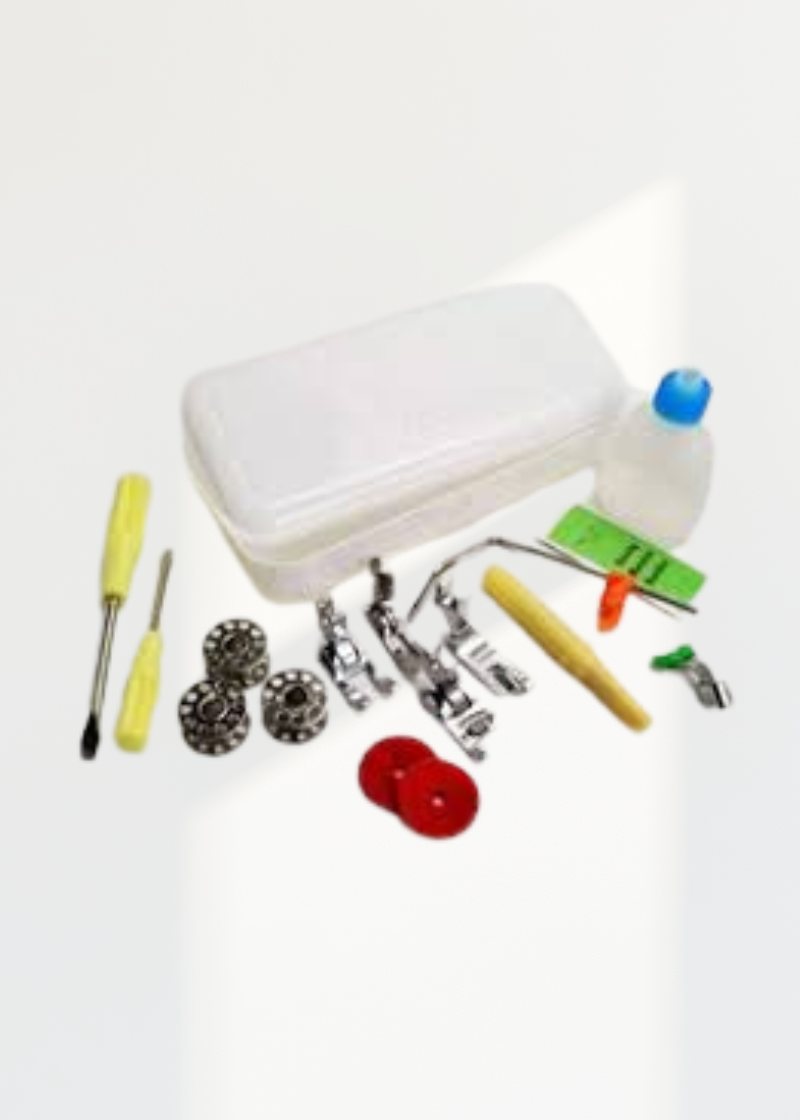 Accessory Plastic Box 5005-LL — With 13 Pcs Low Shank Sets