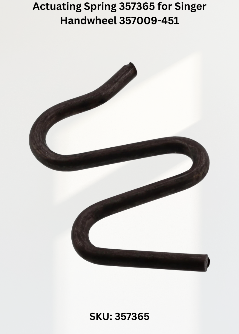 Actuating Spring 357365 for Singer Handwheel 357009-451