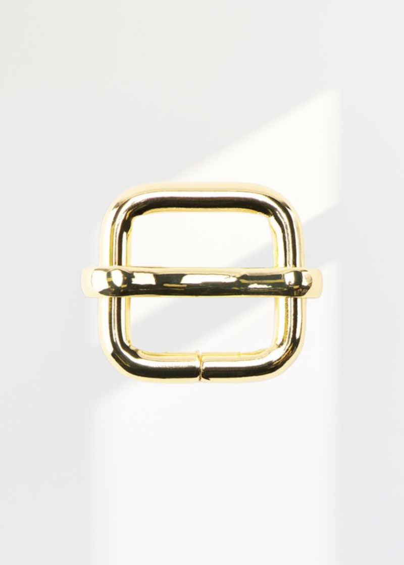 Adjustable Slider Buckles Bag Hardware - 1/2" - 2/Pack - Gold