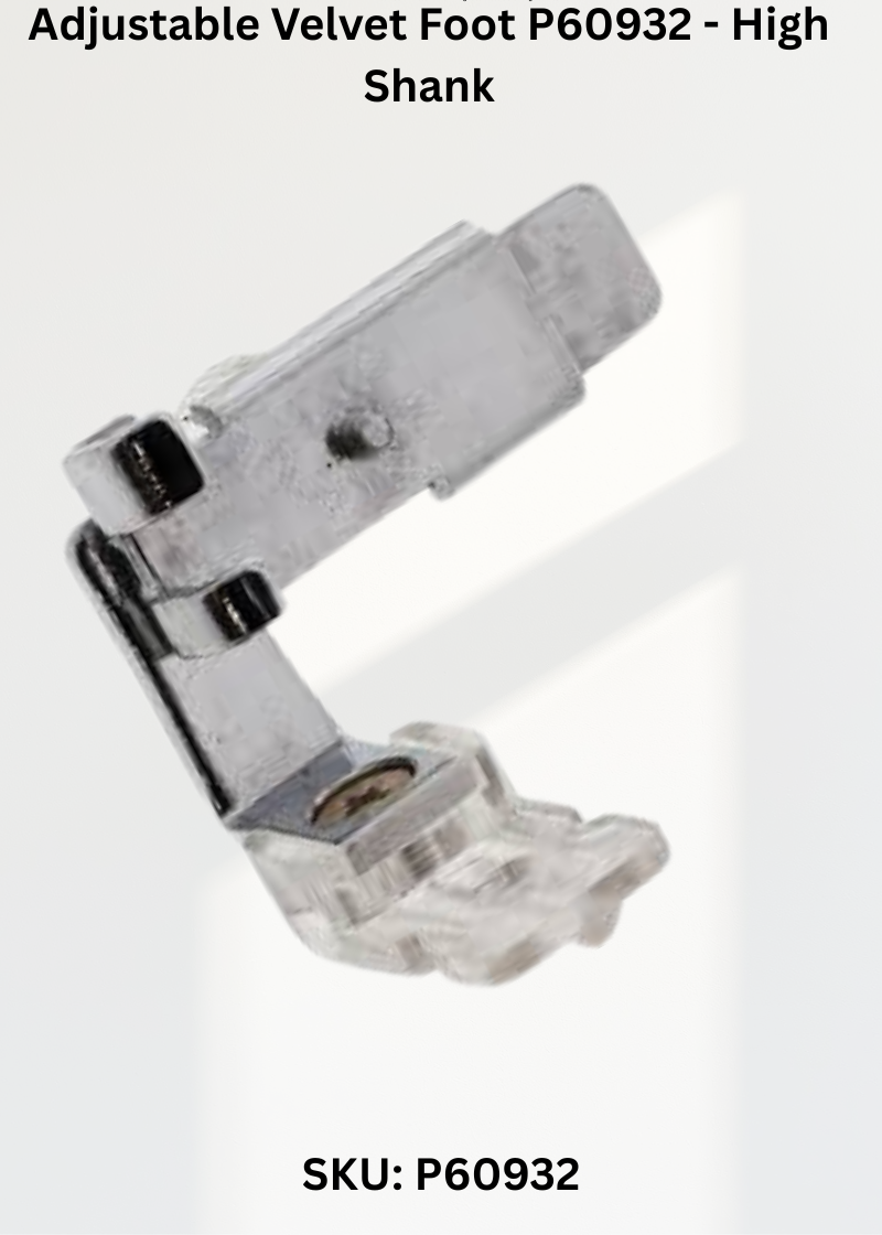 Adjustable Velvet Foot-High Shank