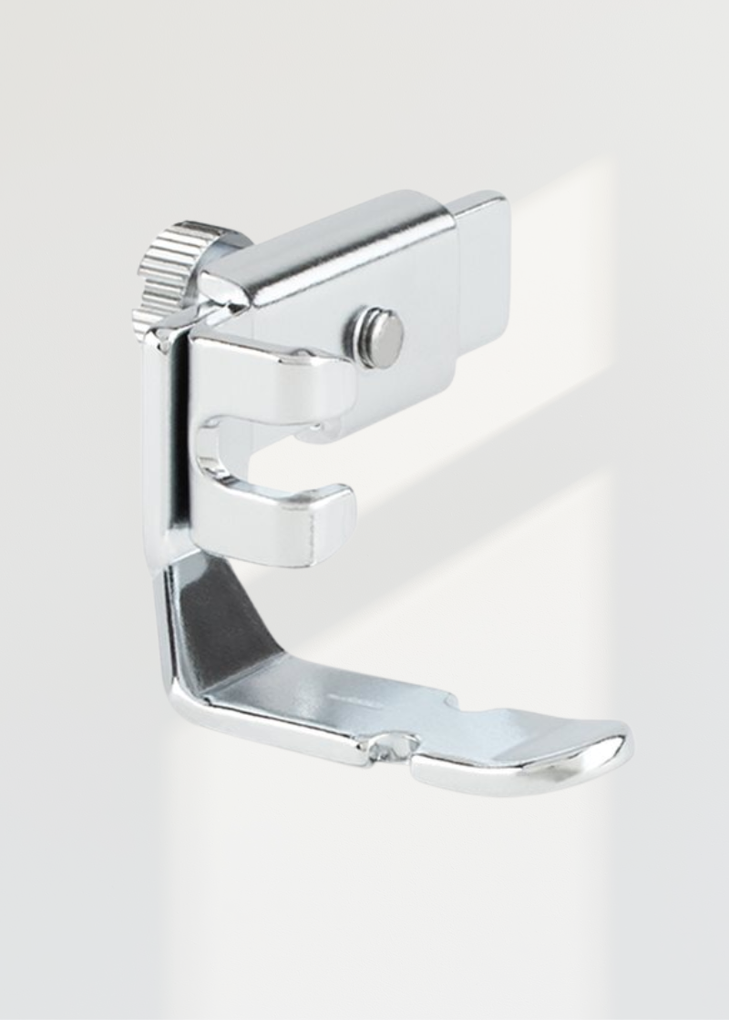 Adjustable Zipper and Piping Sewing Foot – Precision Presser Attachment