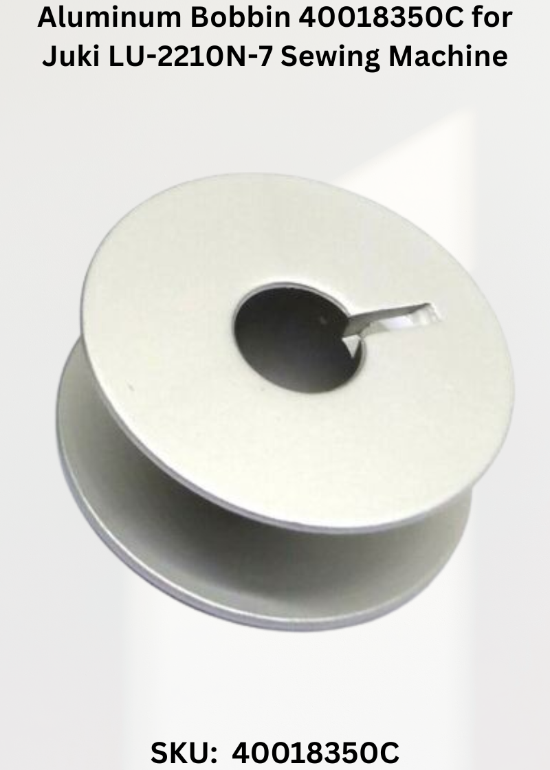 Aluminum Bobbin 40018350C for Juki LU-2210N-7 Sewing Machine