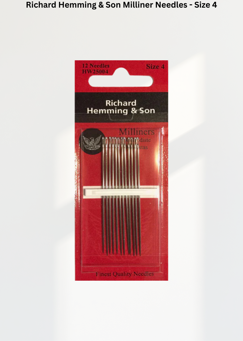 Richard Hemming & Son Milliner Needles - Size 4