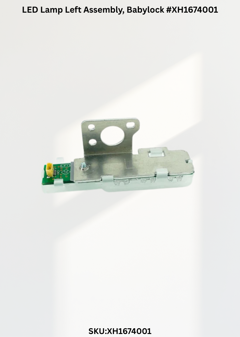 LED Lamp Left Assembly for Babylock XH1674001
