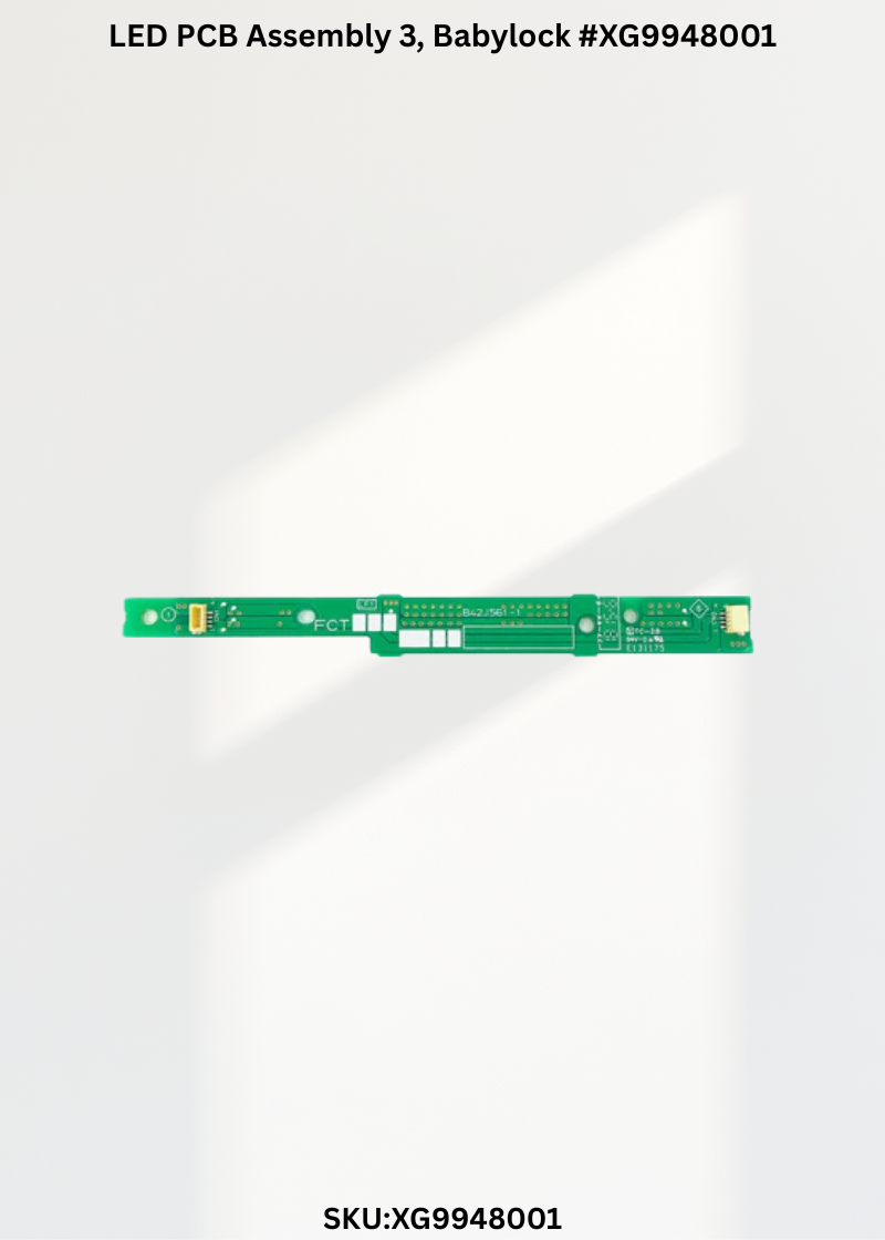 LED PCB Assembly 3 for Babylock XG9948001