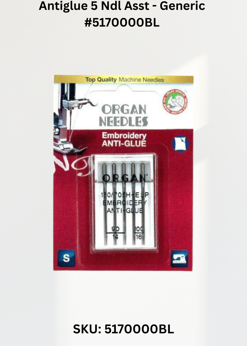 Antiglue 5 Ndl Asst - Generic #5170000BL