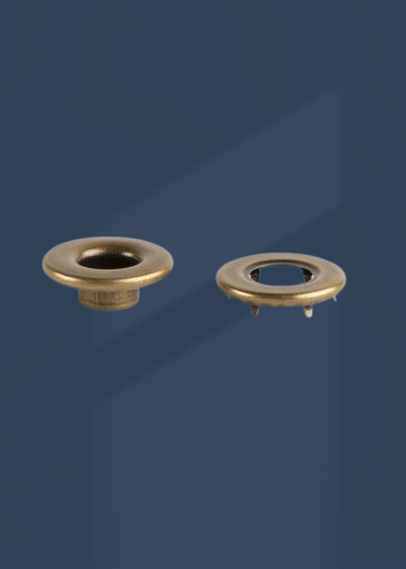 Rolled Rim W/ Spurs Grommets - 144 Sets/Pack