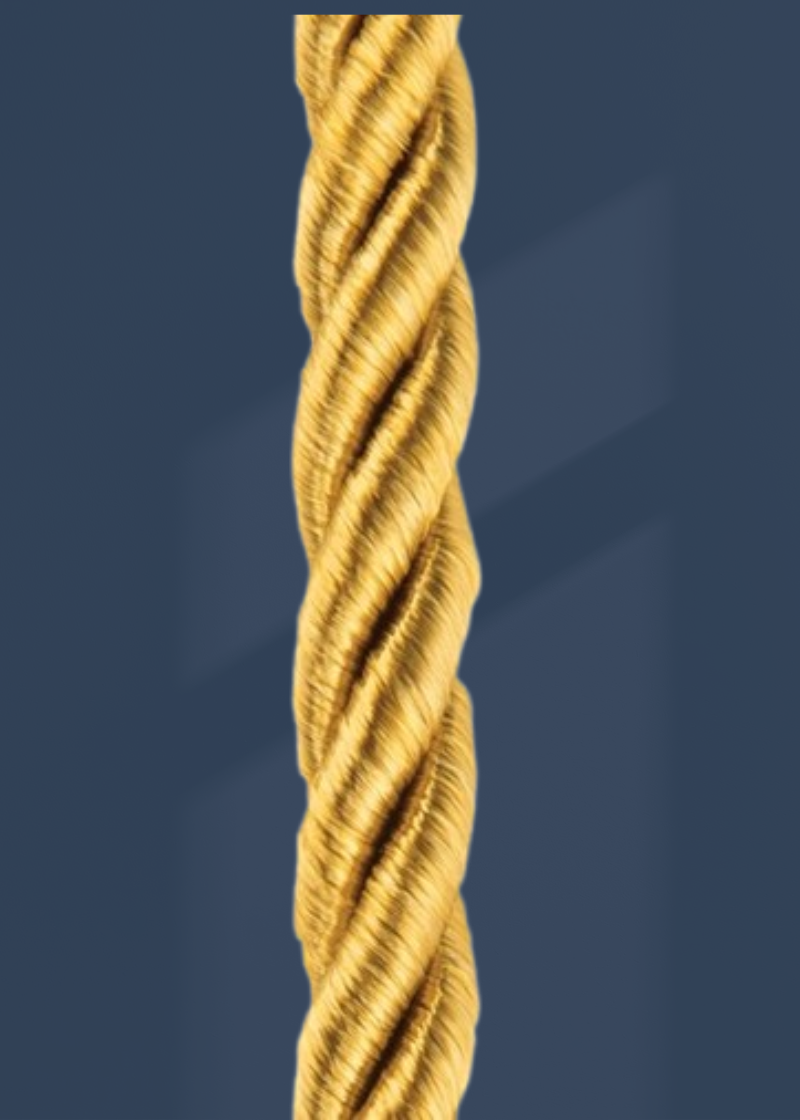 Twisted Cording X Yds Oyster HS4OY for Industrial Sewing Machines