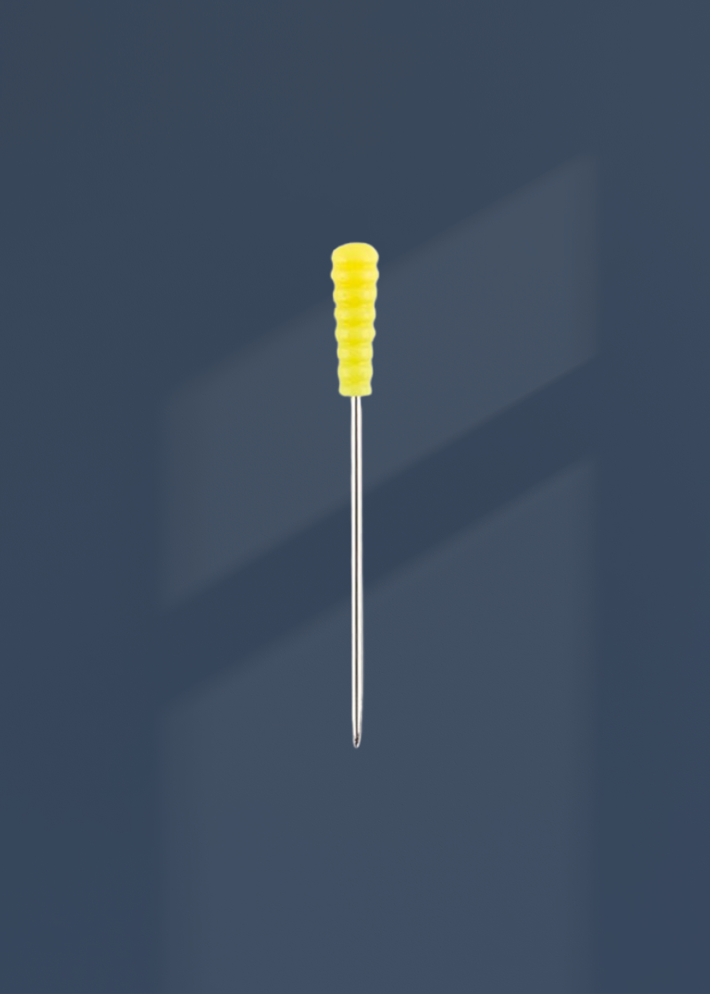 Applique Regular Magic Pins - 1" x 0.023" - 50/Pack - Yellow
