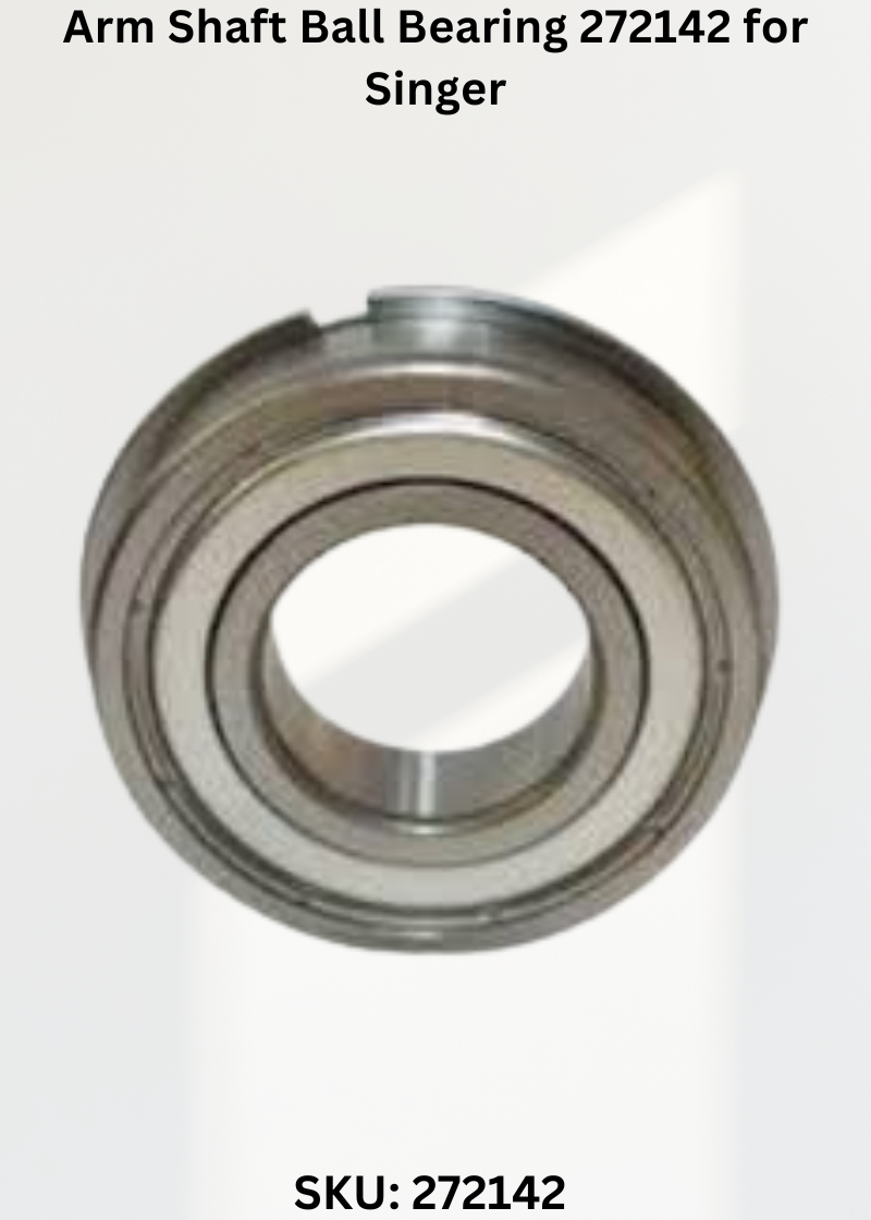 Arm Shaft Ball Bearing 272142 for Singer Industrial Sewing Machines