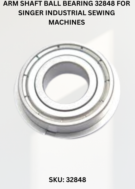 Arm Shaft Ball Bearing 32848 for Singer Industrial Sewing Machines