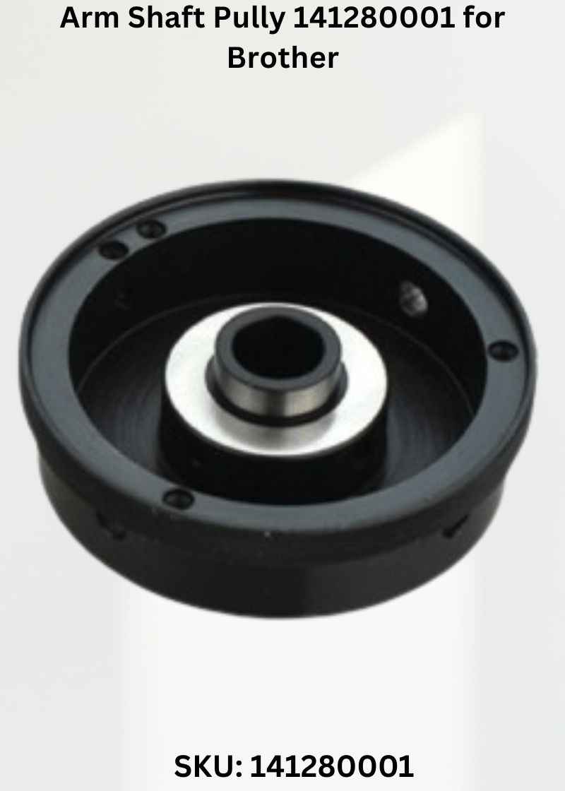 Arm Shaft Pully 141280001 for Brother LH4-B814 Sewing Machine