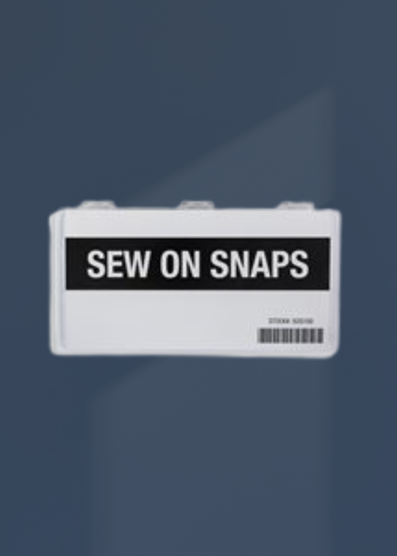 Assorted Sew-On Snaps Tray - 420/Tray