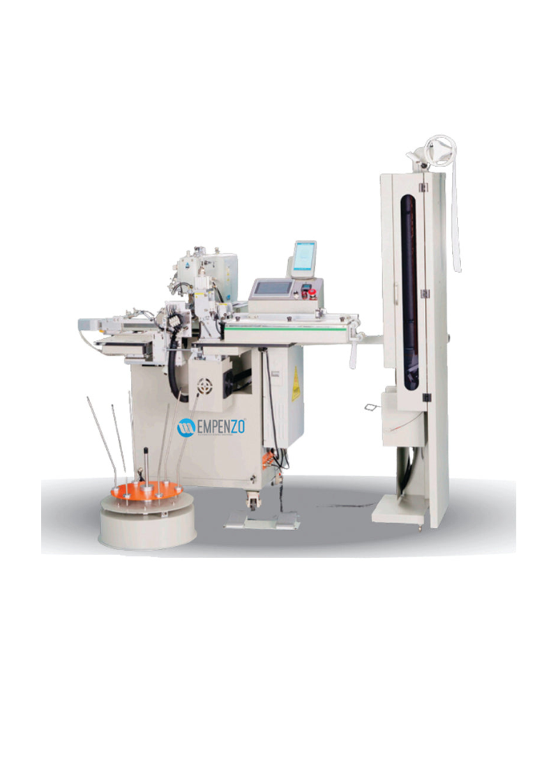 Automatic Elastic Sewing Machine Pattern Stitch Logo Positioning 2500RPM