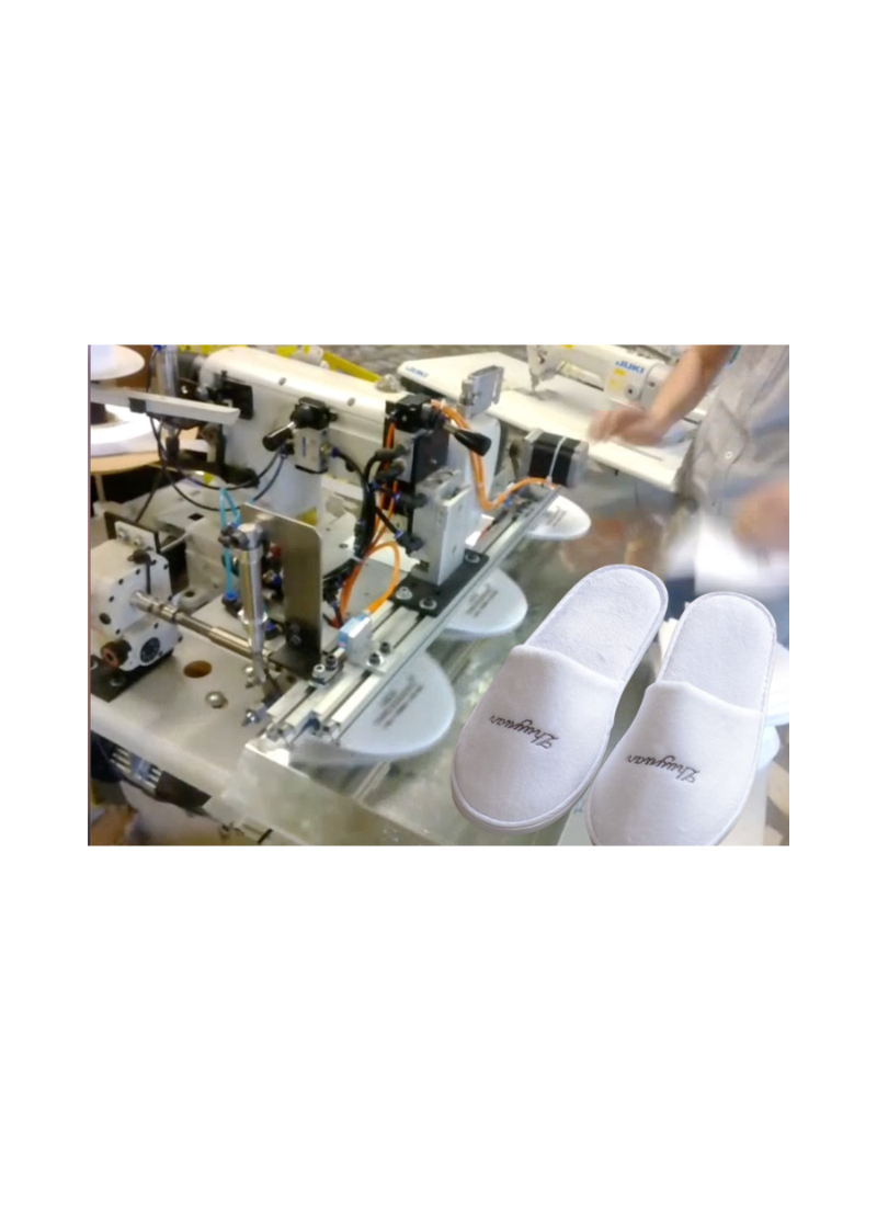 Automatic Hotel Slipper Upper Sewing Machine