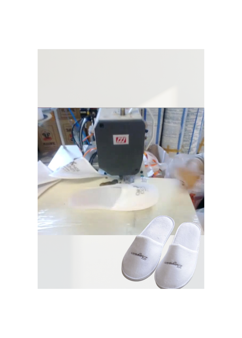 Automatic Slipper Binding Machine with Cutting System