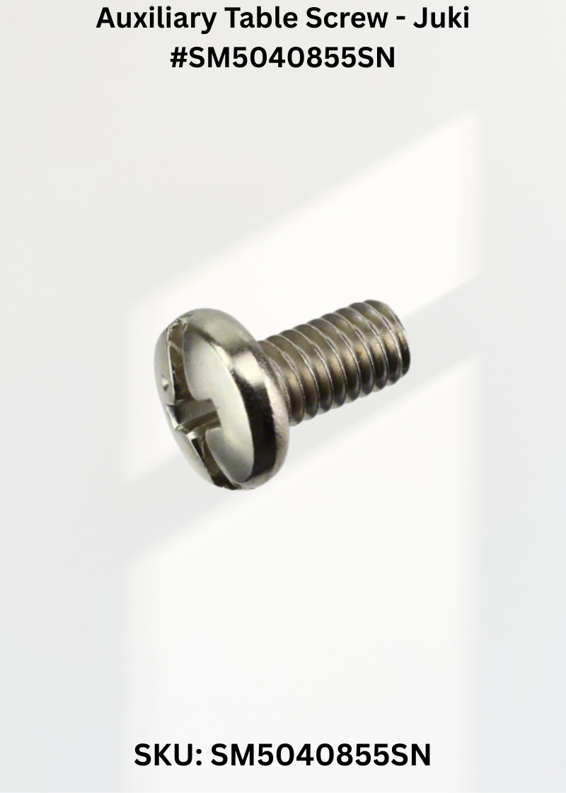 Auxiliary Table Screw - Juki #SM5040855SN