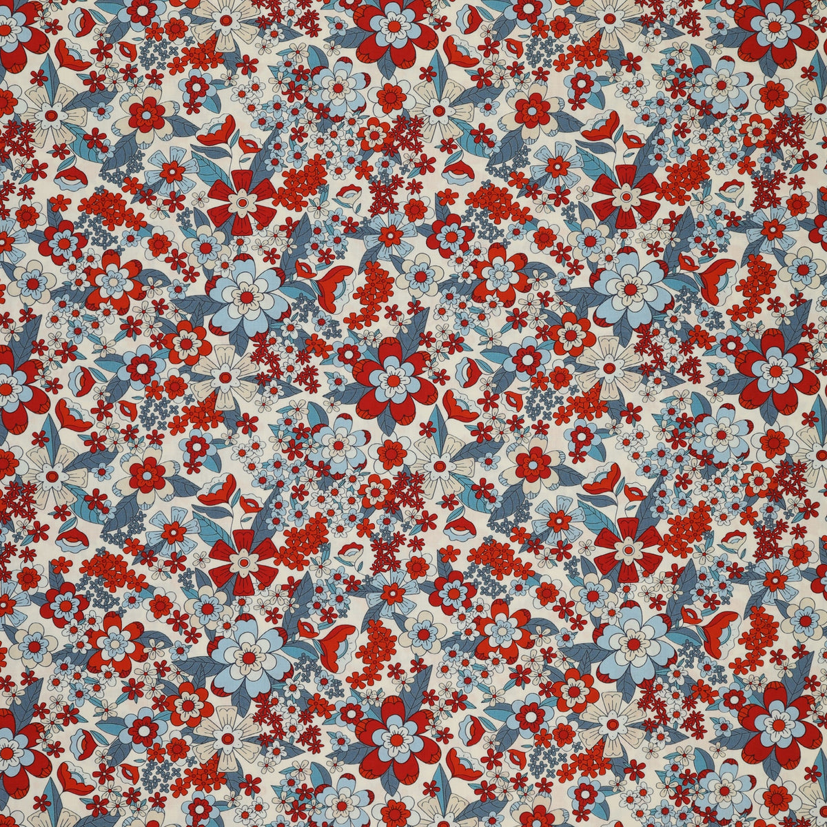 Bloomin’ Americana Fabric Collection - Stay Groovy Brave