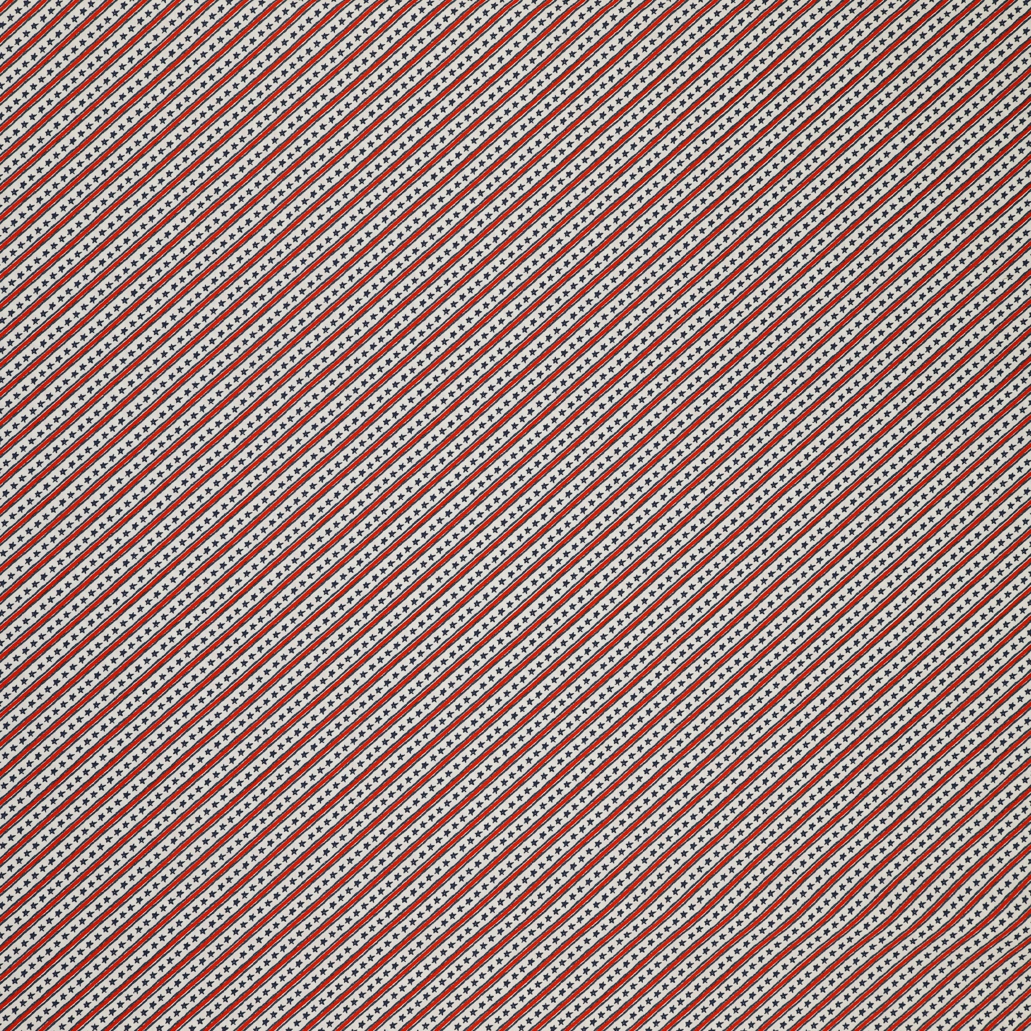 Bloomin’ Americana Fabric Collection - Stars and Stripes