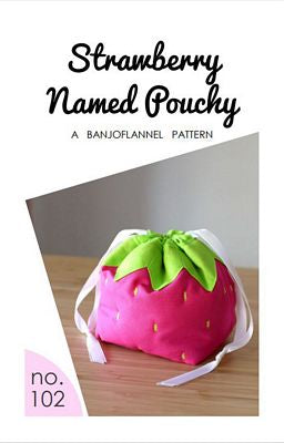 Banjoflannel Strawberry Named Pouchy Pattern