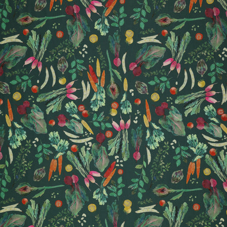 Vegetable Patch Fabric Collection - Vegetable Patch Teal