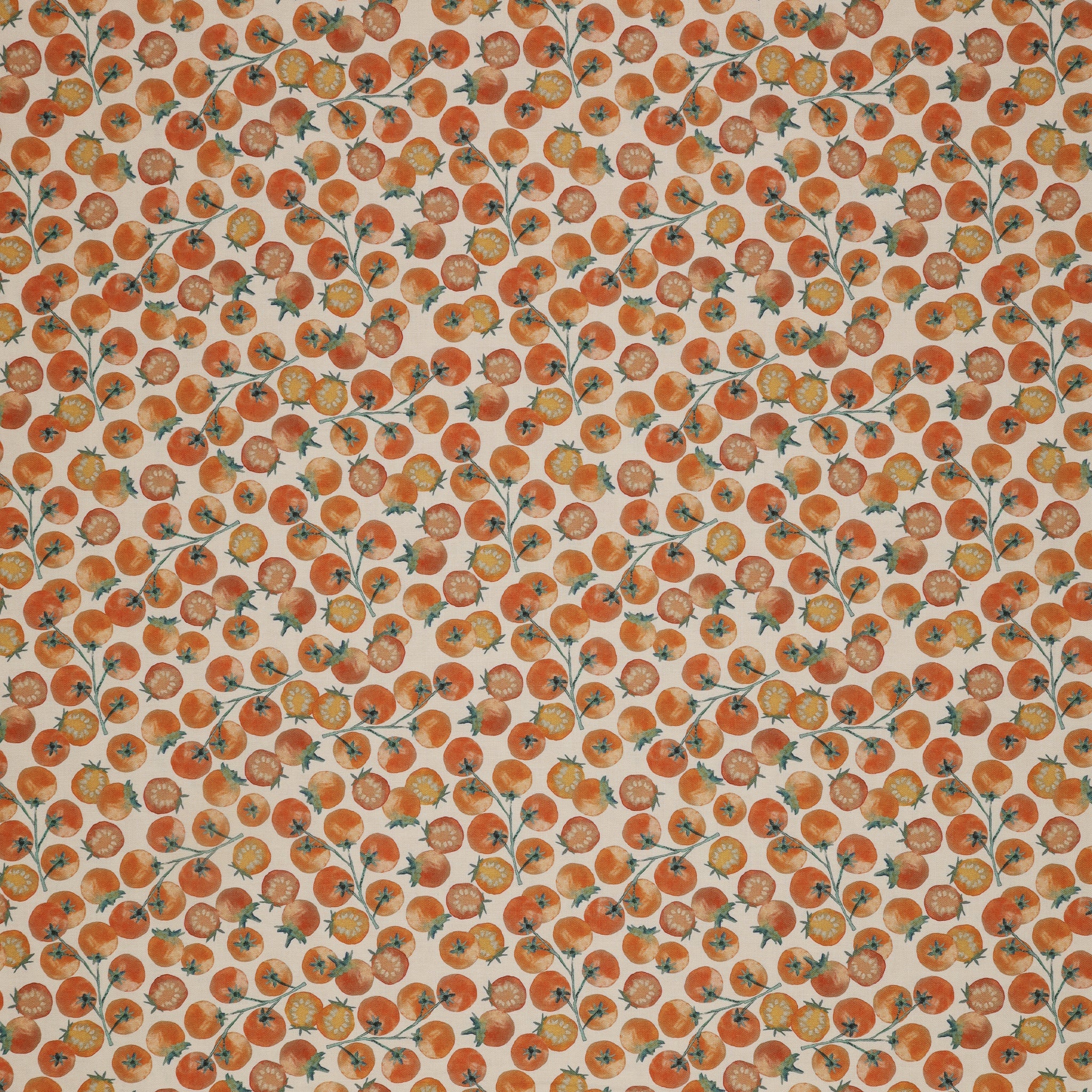 Vegetable Patch Fabric Collection - Vine Tomatoes Orange