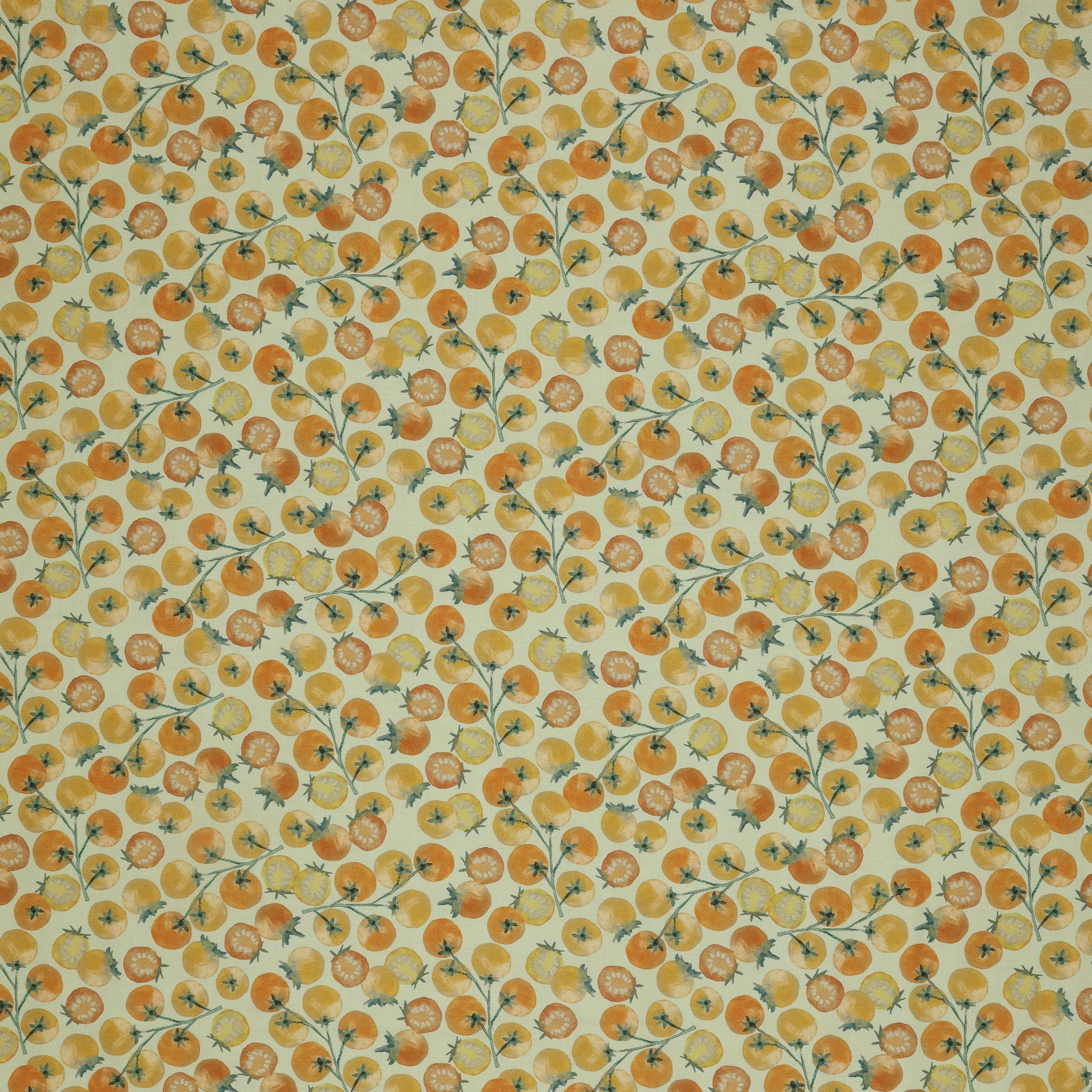 Vegetable Patch Fabric Collection - Vine Tomatoes Yellow