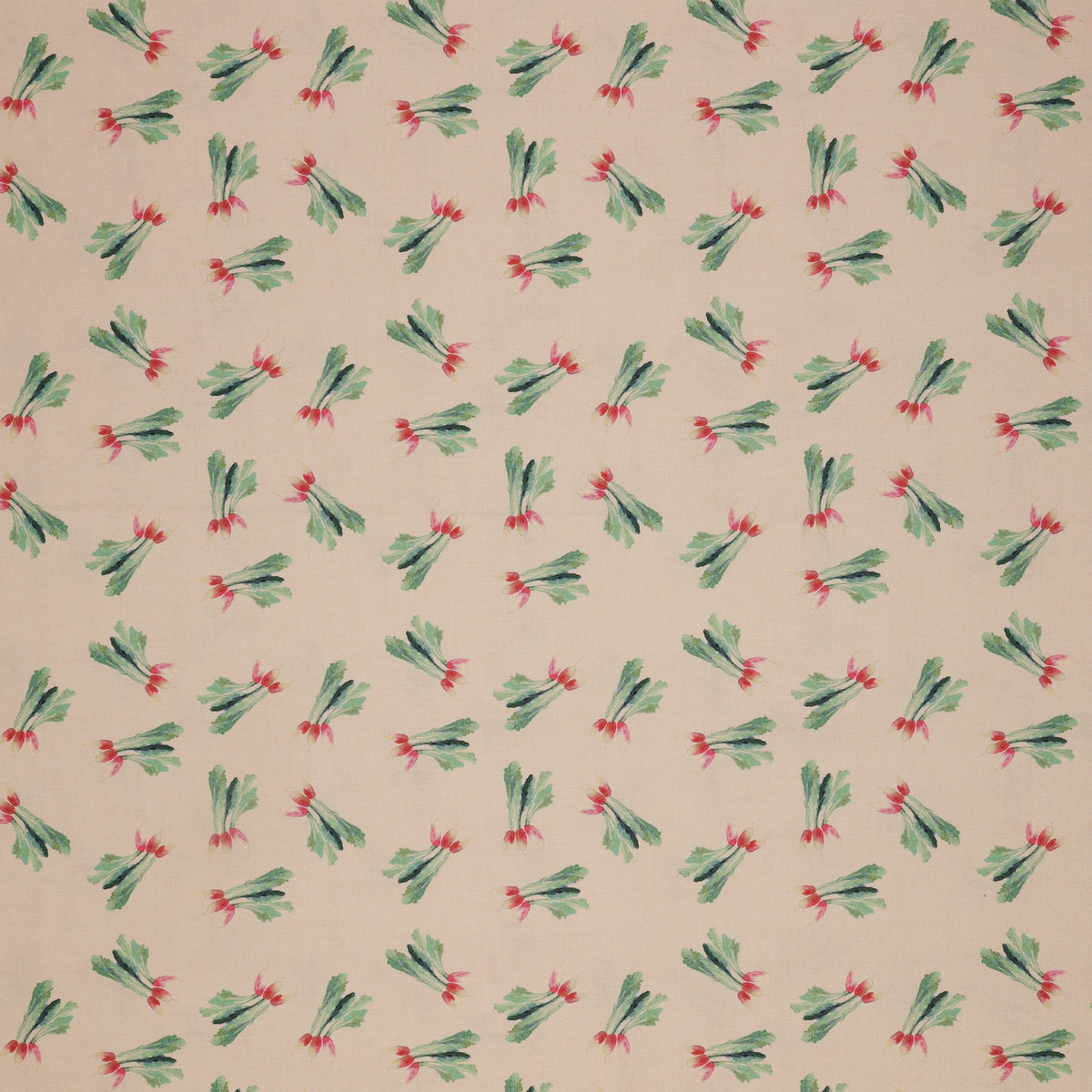 Vegetable Patch Fabric Collection - Radish Red