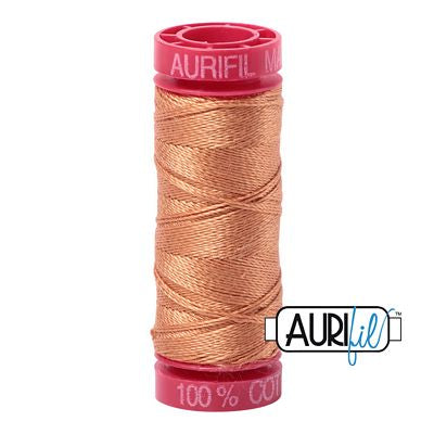 Aurifil Mako 12wt 55yd Caramel