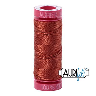 Aurifil Mako 12wt 55yd Copper