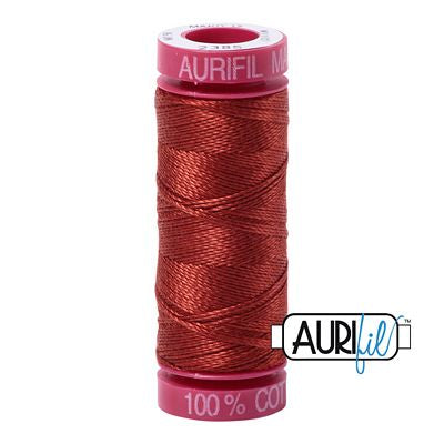 Aurifil Mako 12wt 55yd Terracotta