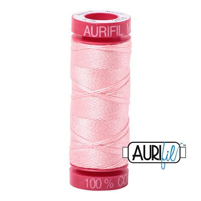 Aurifil Mako 12wt 55yd Blush