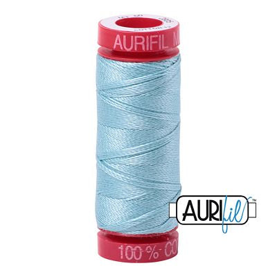 Aurifil Mako 12wt 55yd Lt Turquiose