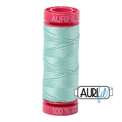 Aurifil Mako 12wt 55yd Medium Mint