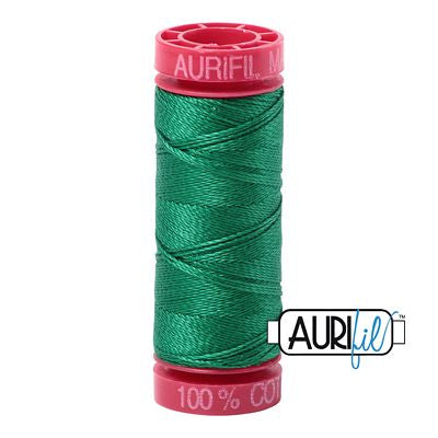 Aurifil Mako 12wt 55yd Green