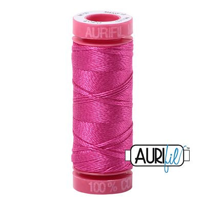 Aurifil Mako 12wt 55yd Fuchsia