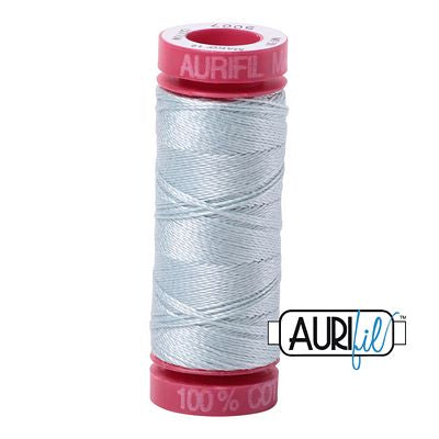 Aurifil Mako 12wt 55yd Grey Blue