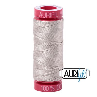 Aurifil Mako 12wt 55yd Moondust