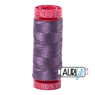 Aurifil Mako 12wt 55yd Plumtastic
