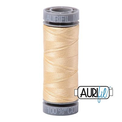 Aurifil Mako Cotton 28wt 110 yds Champagne